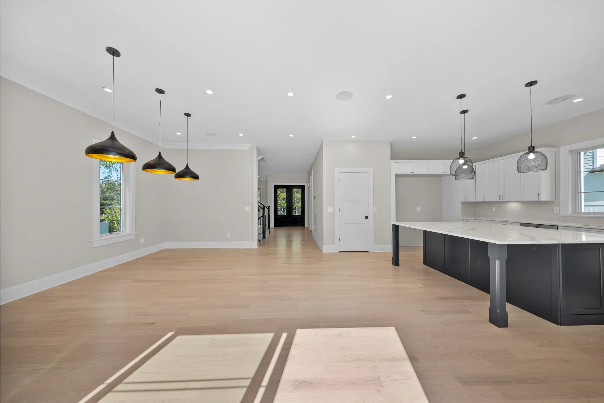 modern custom home exterior by Gilan Developers New Jersey developer